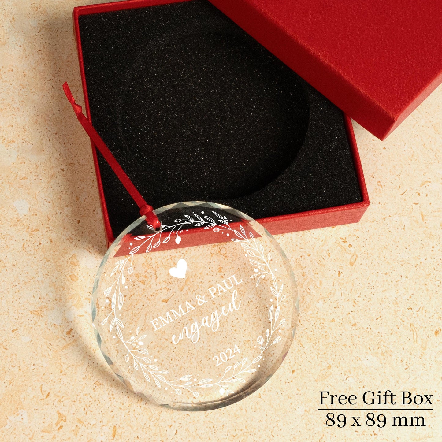 Custom Text Work Bestie Christmas Ornament, Gift For Work Friends, Holiday Gift For Colleague, Work Office Friend Ornament, Holiday Keepsake